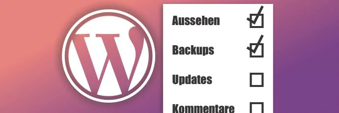 Checkliste für die regelmäßige Überprüfung Ihrer Website 1 Die Website regelmaessig ueberpruefen |