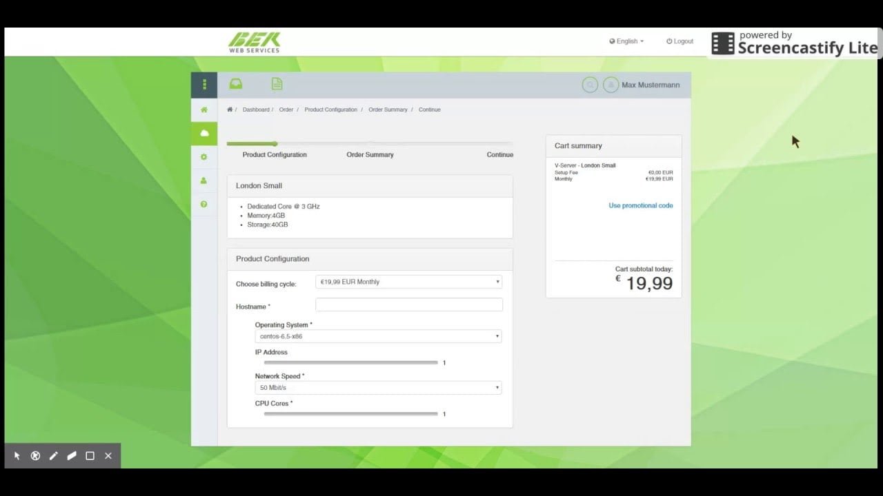 Order VPS easy and Active in 2min 1 |