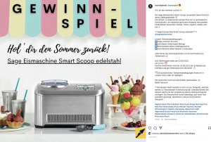 Bsp Gewinnspiel Instagram |