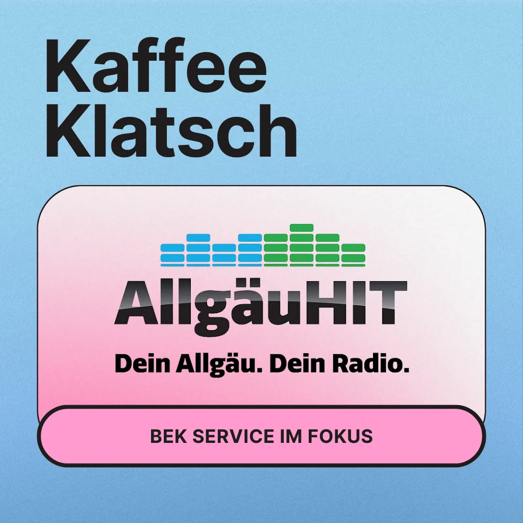 BEK Service im Fokus: Besuch beim Allgรคu Hit Kaffee Klatsch am 15.11.2023 9 Kaffee Klatsch |